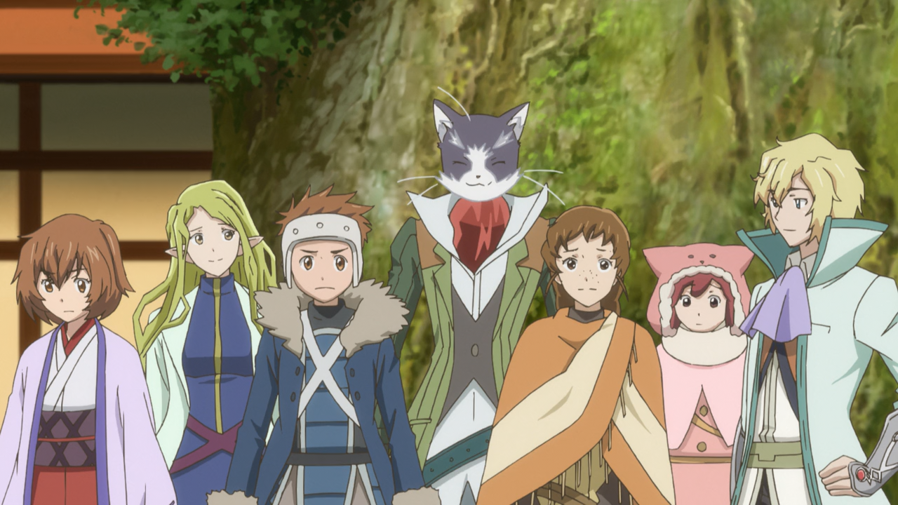 Log Horizon 2 (Ñyuum, Yoru no Kousen)